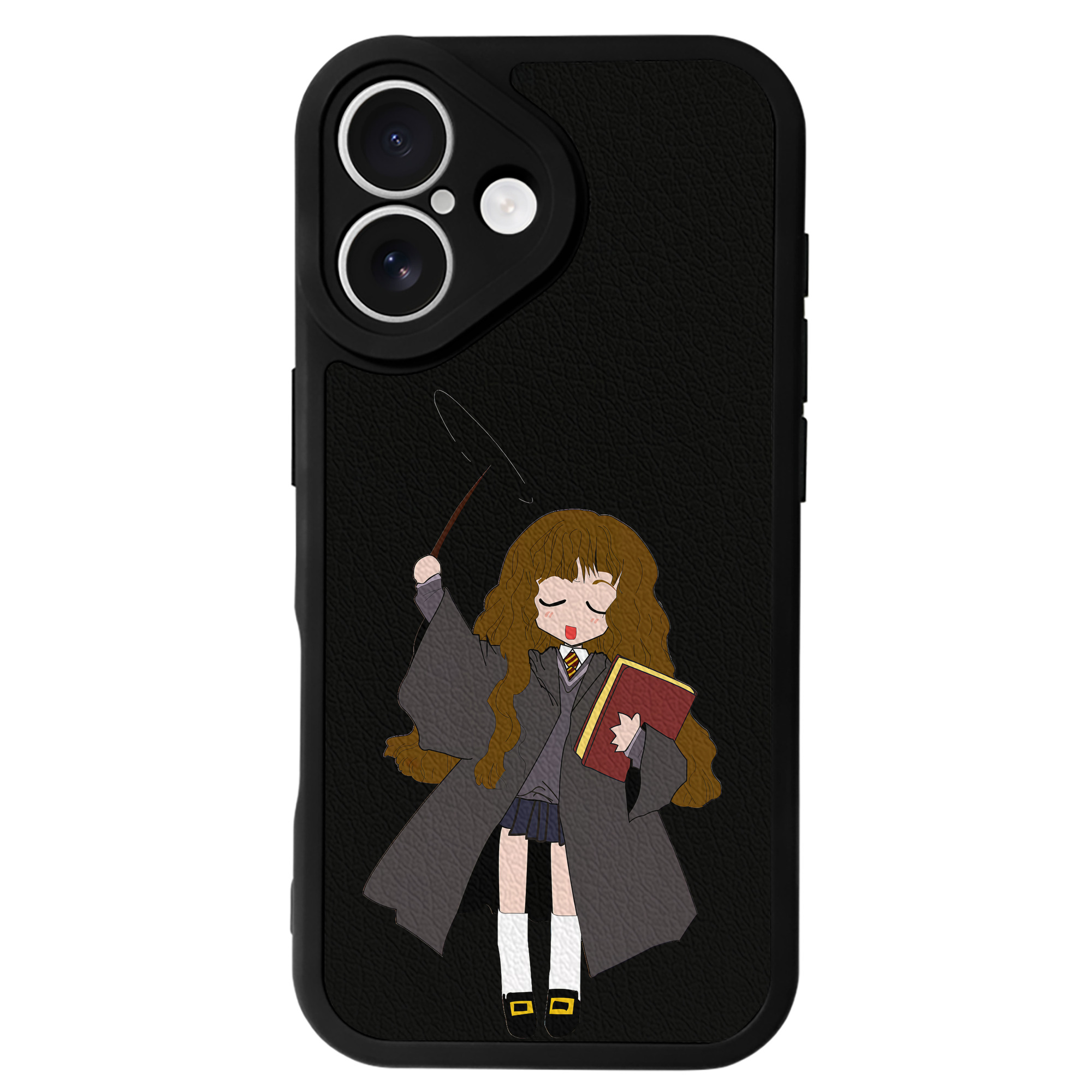 （画像用） Harry Potter ハリー・ポッターシリーズ 【iPhone 16シリーズ対応】シリコンスマホケース（レザー調） 材質：シリコン